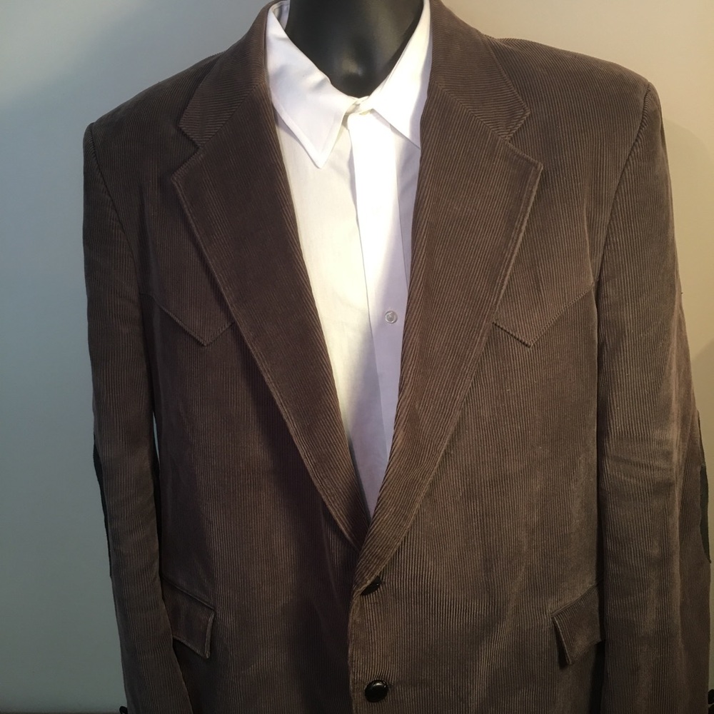 Circle S Corduroy Blazer 46 R Single Vented